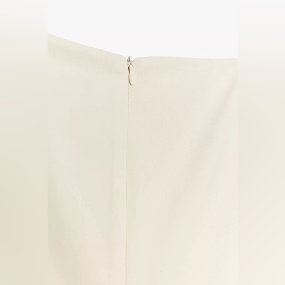 NWT ZARA DRAPED FABRIC MINI DRESS SIZE S - Picture 8 of 9